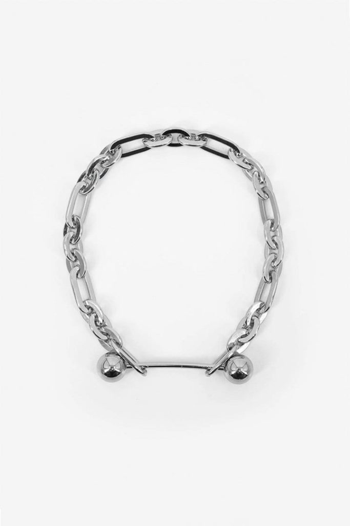 関送込 OHTNYC GOLD BOLD BARBELL PIERCING CHOKER BOLD BARBELL PIERCING CHOKER – OHTNYC